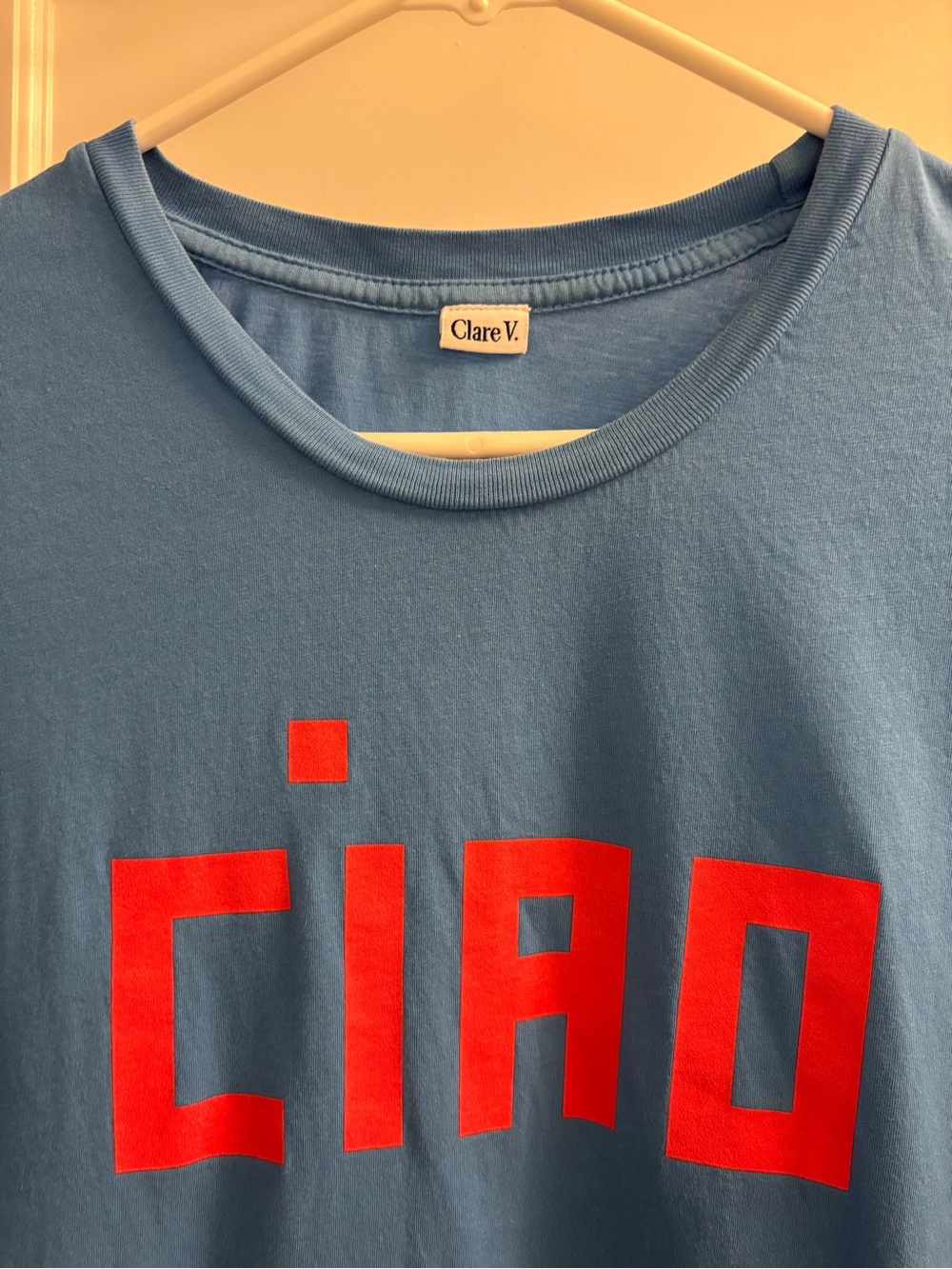 Clare V Ciao tshirt